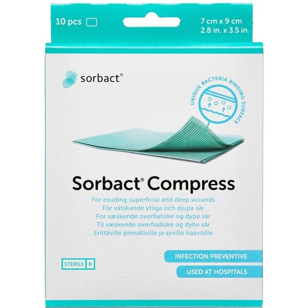 Sorbact Compress (7 x 9 cm)