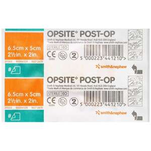 Op-Site Post-Op Filmbandage (5 x 6,5 cm) 1 stk.