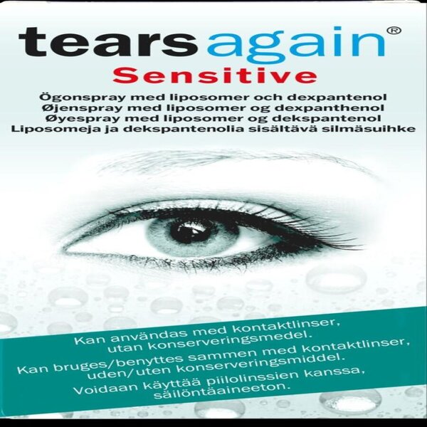 TearsAgain Øjenspray Sensitiv