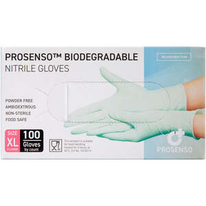 Prosenso Biodegradable Nitrilhandsker (XL)