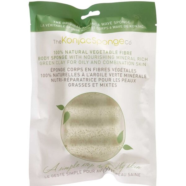 Konjac Sponge Body (Grøn)