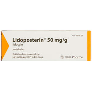 Lidoposterin 50 mg/g