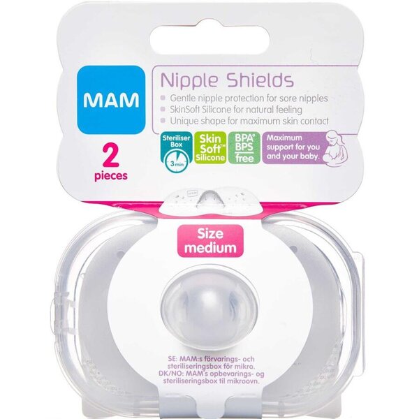 MAM Nipple Shields size M 20mm