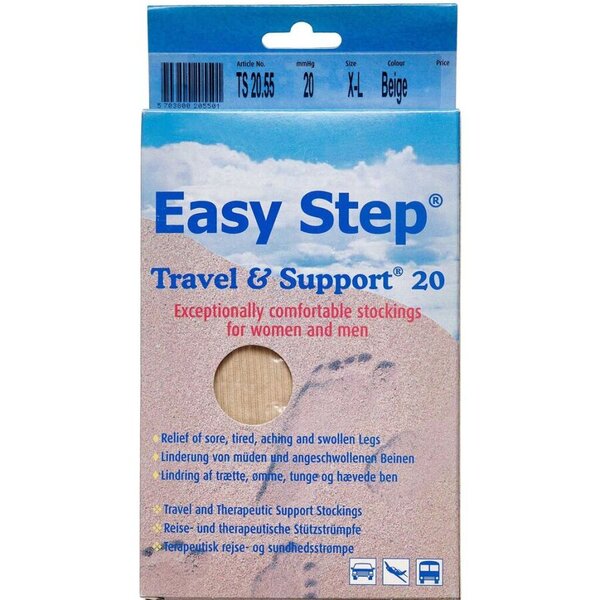 Easy Step Travel & Support Knæ (XL/beige)