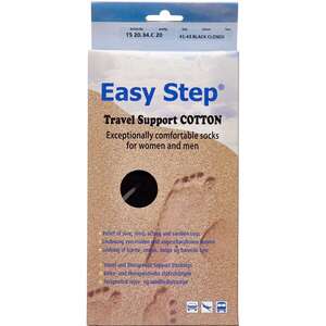 Easy Step Travel Support Cotton Knæ (Sort/4)