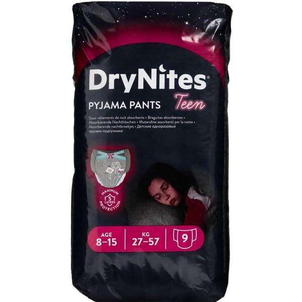 DryNites Pyjama Pants (pige 8-15år)