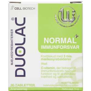 Duolac Normal+ Immunforsvar (20 stk)