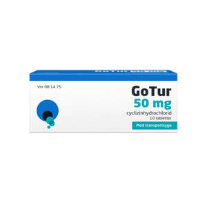 GoTur 50 mg 10 stk