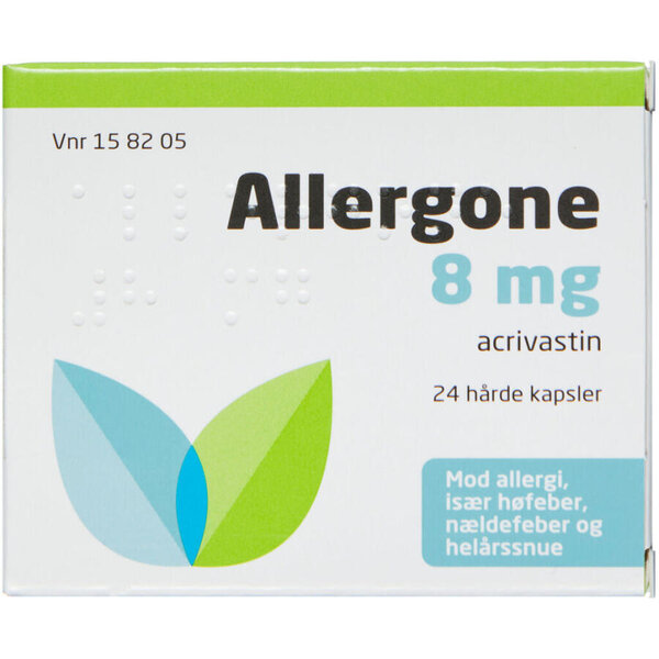 Allergone 8 mg 24 stk 