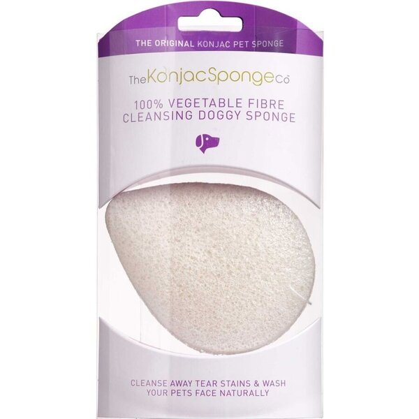 Konjac Doggy Sponge (Hvid)