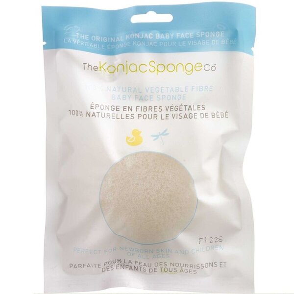 Konjac Sponge Baby (rund)