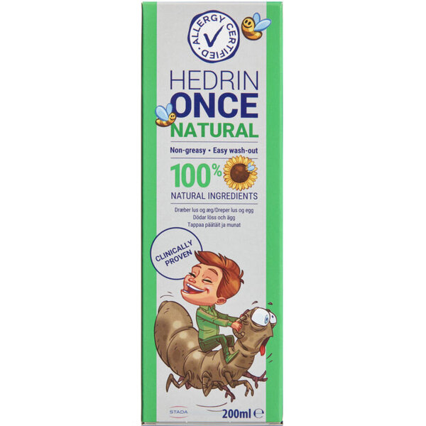 Hedrin ONCE Natural 200 ml