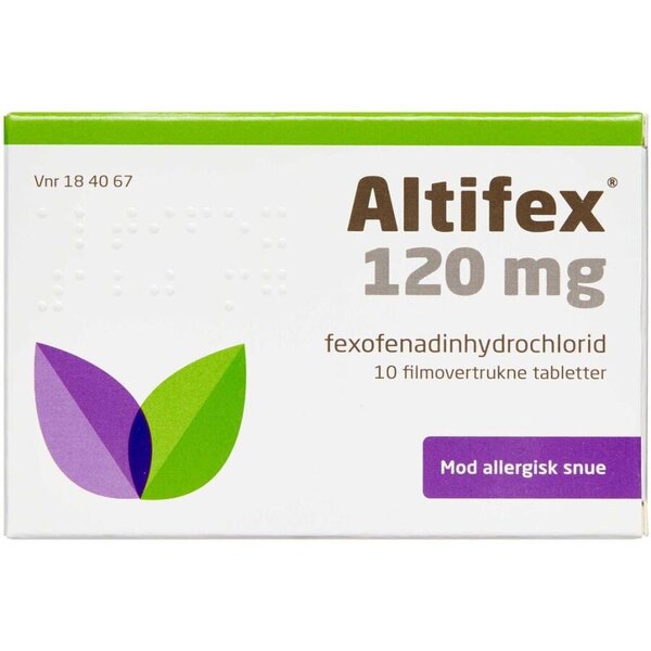 Altifex 120 mg 10 stk