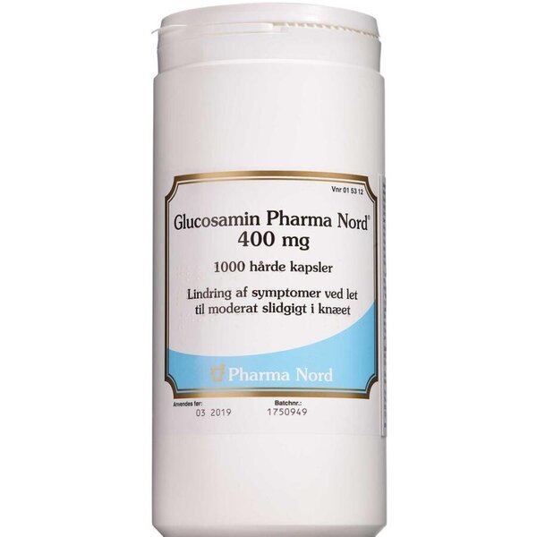 Glucosamin PharmaNord 400 mg 1000 stk