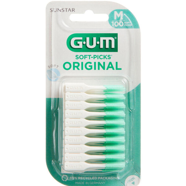 GUM Soft Picks Originals (M - 100 stk)