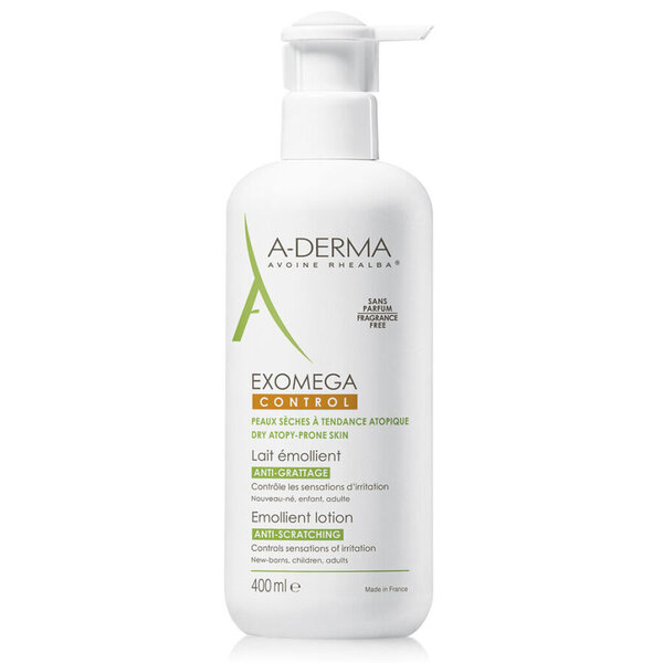 A-Derma Exomega Control Emollient Lotion (400 ml)