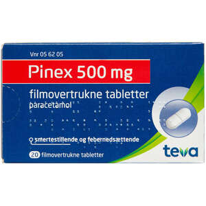 Pinex 500 mg 20 stk