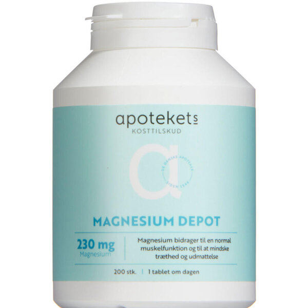 Apotekets Magnesium Depot (200 stk)