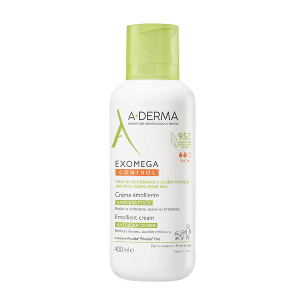 A-Derma Exomega Control Emollient Cream (400 ml)