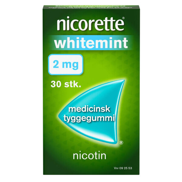 Nicorette Whitemint 2 mg 30 stk