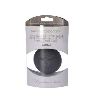 Konjac Gentleman Sponge (Sort)