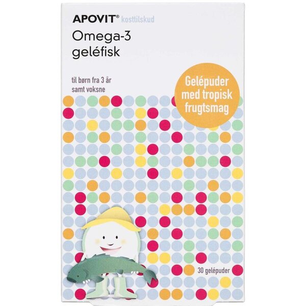 Apovit Omega-3 Geléfisk