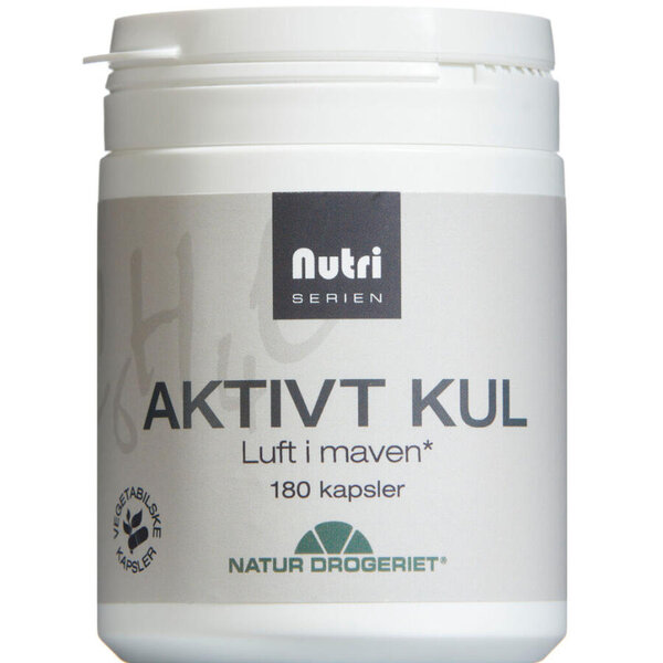 Natur Drogeriet Aktiv Kul (180 stk.)