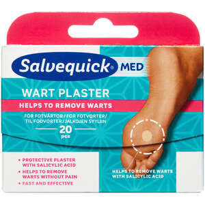 Salvequick Med Wart Plaster