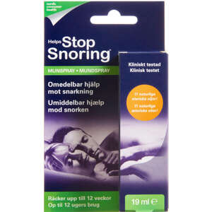 Helps Stop Snoring Spray