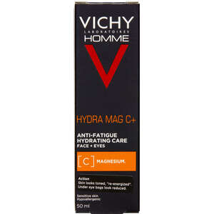 Vichy Homme Hydra Mag C+ Ansigts- og øjencreme 50 ml