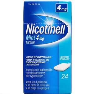 Nicotinell Mint 4 mg 24 stk