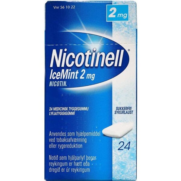 Nicotinell IceMint 2 mg 24 stk