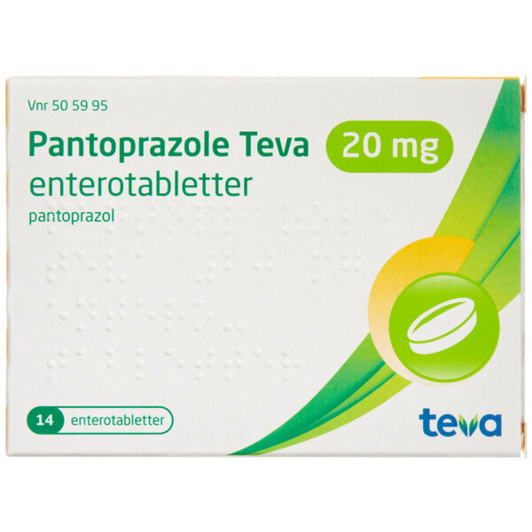 Pantoprazole "Teva" 20 mg 14 stk