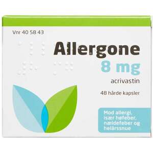 Allergone 8 mg 48 stk