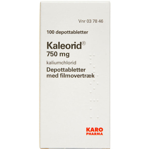 Kaleorid 100 stk