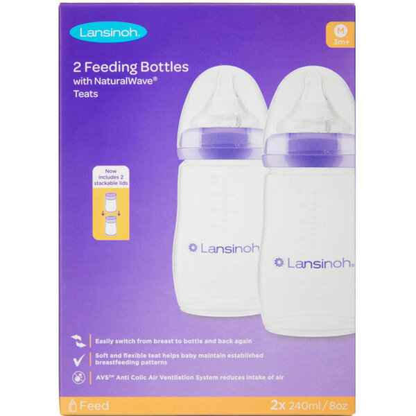 Lansinoh suttefl. 2X240 ML