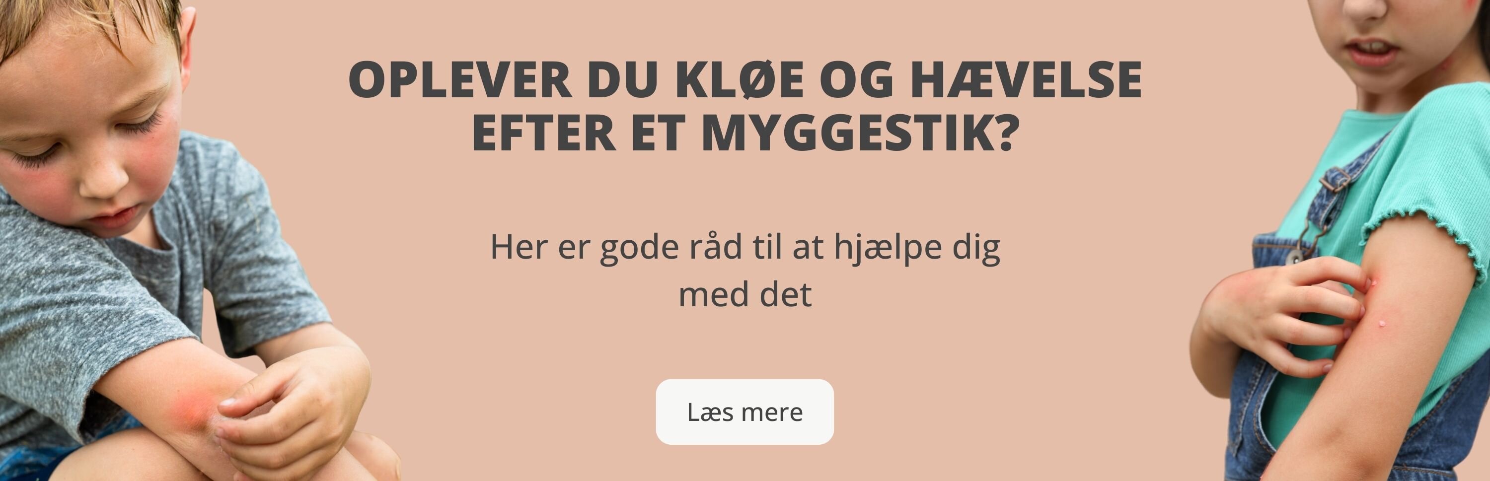 Gode rød til undgå myggestik