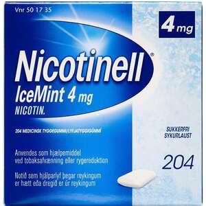 Nicotinell IceMint 4 mg 204 stk