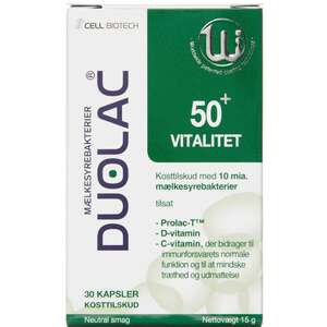 Duolac 50+ Vitalitet Kapsler