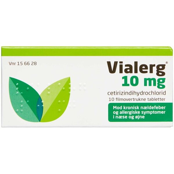 Vialerg 10 mg 10 stk