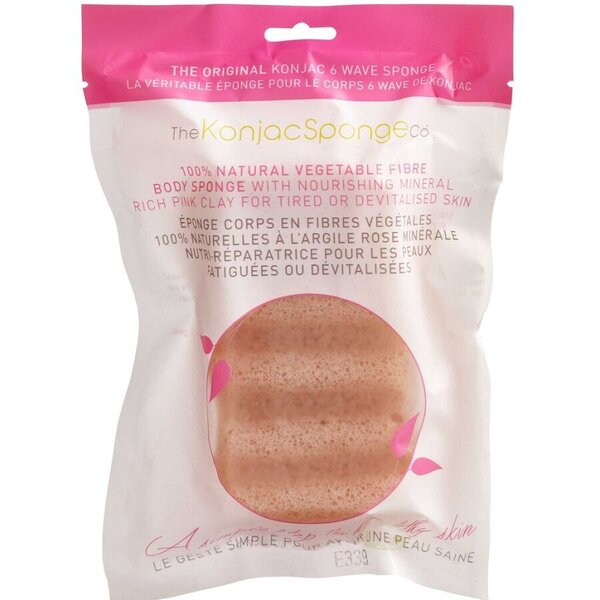 Konjac Sponge Body (Pink)