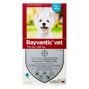 Bayvantic Vet. Opløsning Hunde 4-10 kg