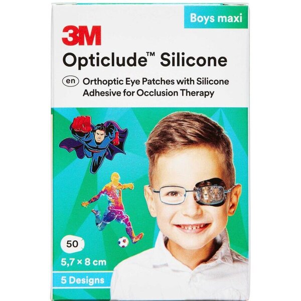 Silicone Skeleplaster fra 3M Opticlude 