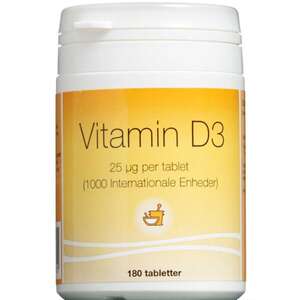 Vitamin D3 tabletter