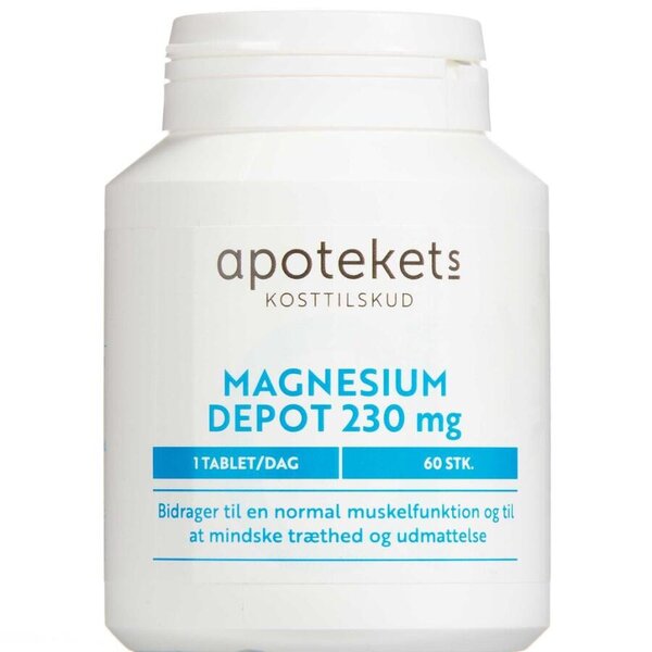 Apotekets Magnesium Depot (60 stk.)