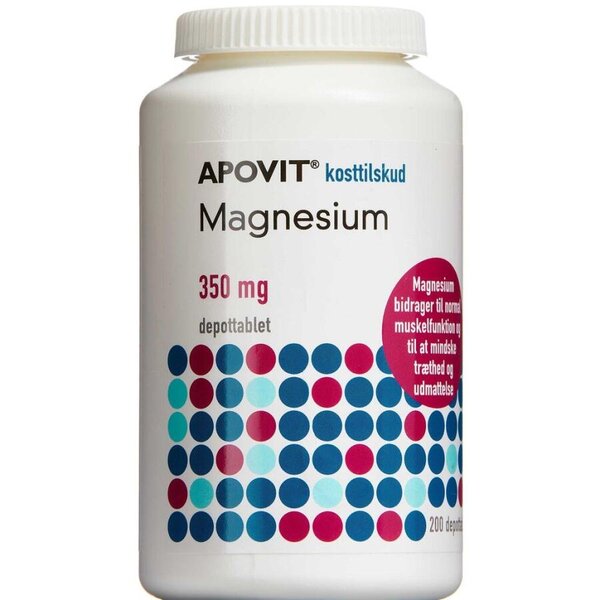 Apovit Magnesium 350 mg (200 stk.)