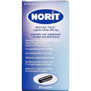 Aktivt Kul "Norit" 200 mg 30 stk