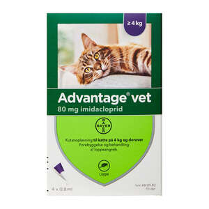 Advantage Vet. Opløsning (kat >4 kg)