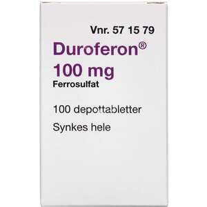 Duroferon 100 mg (2C4) 100 stk