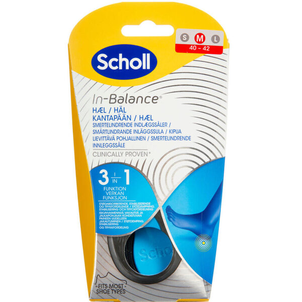 Scholl In-Balance Hælsål (M)